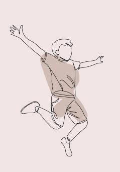 abstract line art illustration drawing